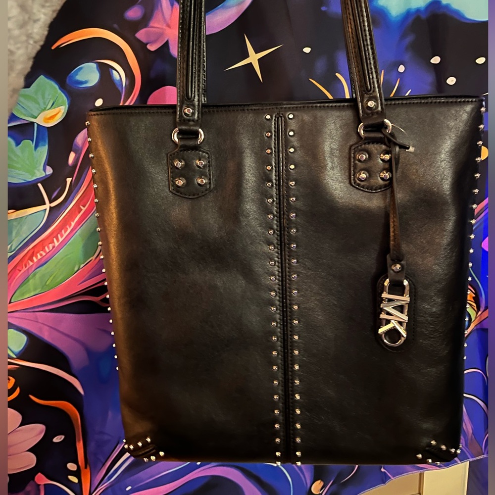 Michael Kors Black Astor Tote